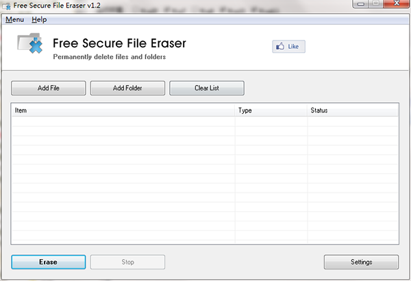 Free Secure File Eraser